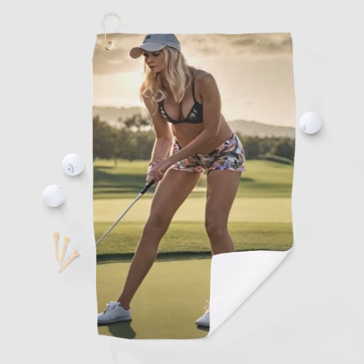Serviette De Golf Doublure d'une culasse (En situation)