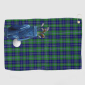 Serviette de golf Douglas Tartan Plaid (Horizontal)