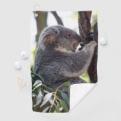 Serviette de golf d'ours de koala (En situation)