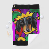 SERVIETTE DE GOLF DOXIE MARDI GRAS (En situation)