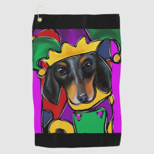 SERVIETTE DE GOLF DOXIE MARDI GRAS