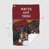 SERVIETTE DE GOLF DOXIE RACER (En situation)