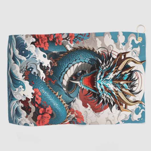 Serviette de golf Dragon (Horizontal)