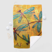 Serviette De Golf Dragonfly Haze (En situation)