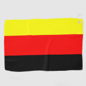 Serviette De Golf Drapeau allemand (Horizontal)