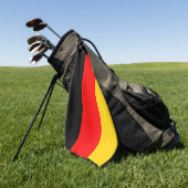 Serviette De Golf Drapeau allemand (Vert)