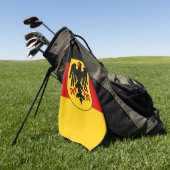 Serviette De Golf Drapeau allemand (Vert)