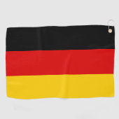Serviette De Golf Drapeau allemand (Horizontal)