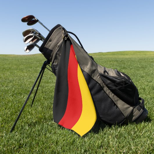 Serviette De Golf Drapeau allemand (Vert)
