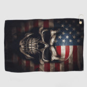Serviette De Golf Drapeau américain (Horizontal)