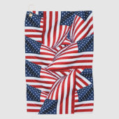 Serviette De Golf Drapeau américain 2412 (Devant)