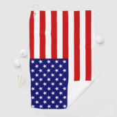 Serviette De Golf Drapeau américain gtcnt (En situation)