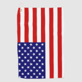 Serviette De Golf Drapeau américain gtcnt (Devant)