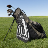 Serviette De Golf Drapeau Américain Meilleur Grand-Père Par Par Par (Vert)