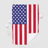 Serviette De Golf Drapeau américain patriotique Stars & Stripes Amer (En situation)
