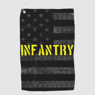 Serviette De Golf Drapeau américain soumis à l'infanterie