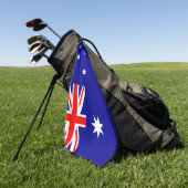 Serviette De Golf Drapeau Australie (Vert)