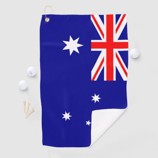 Serviette De Golf Drapeau australien (En situation)