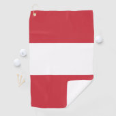 Serviette De Golf Drapeau autrichien (En situation)
