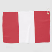 Serviette De Golf Drapeau autrichien (Horizontal)