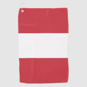 Serviette De Golf Drapeau autrichien (Devant)