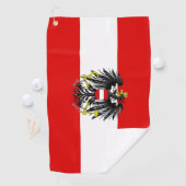 Serviette De Golf Drapeau autrichien (En situation)