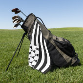 Serviette De Golf Drapeau breton (Gwenn-ha-du) Golf Towel (Vert)