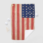 Serviette De Golf Drapeau Charmant Incroyable de l'Union de la Guerr (En situation)