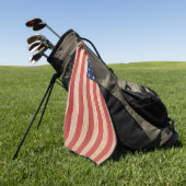 Serviette De Golf Drapeau Charmant Incroyable de l'Union de la Guerr (Vert)
