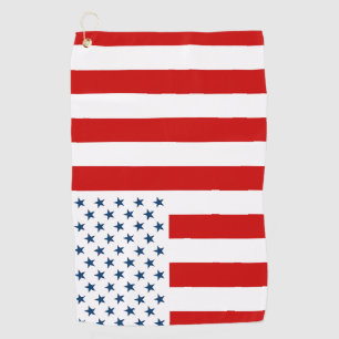 Serviette De Golf Drapeau civil américain de temps de paix