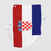 Serviette De Golf Drapeau croate (En situation)