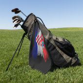 Serviette De Golf Drapeau croate bracelet, drapeau national (Vert)