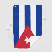 Serviette De Golf Drapeau cubain golf /sports Golf Havana (En situation)