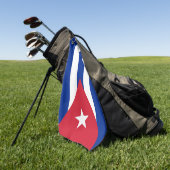 Serviette De Golf Drapeau cubain golf /sports Golf Havana (Vert)