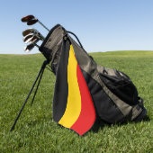 Serviette De Golf Drapeau de Belgique (Vert)
