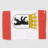 Serviette De Golf Drapeau de Berlin (Horizontal)