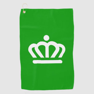 Serviette De Golf Drapeau de Charlotte, Caroline du Nord
