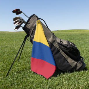 Serviette De Golf Drapeau de Colombie