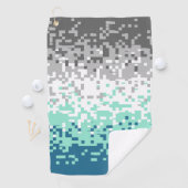 Serviette De Golf Drapeau de fierté abstrait pixelisé tripant Frayro (En situation)