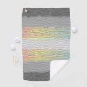 Serviette De Golf Drapeau de fierté Demifluid Abstrait Groovy Boho T (En situation)
