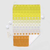Serviette De Golf Drapeau de fierté Maverique Abstrait Funky Géométr (En situation)