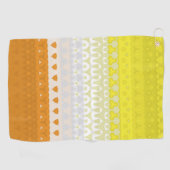 Serviette De Golf Drapeau de fierté Maverique Abstrait Funky Géométr (Horizontal)