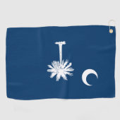 Serviette De Golf Drapeau de la Caroline du Sud (Horizontal)