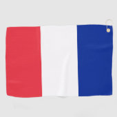 Serviette De Golf Drapeau de la France (Horizontal)