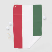 Serviette De Golf Drapeau de la Hongrie (En situation)