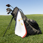 Serviette De Golf Drapeau de La Nouvelle-Orléans (Vert)