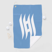 Serviette De Golf Drapeau de la préfecture d'Osaka, Japon (En situation)