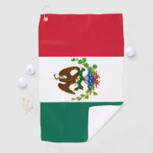 Serviette De Golf Drapeau de la République mexicaine : 1824-1835, Pè (En situation)