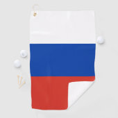 Serviette De Golf Drapeau de la Russie (En situation)
