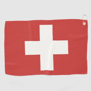 Serviette De Golf Drapeau de la Suisse